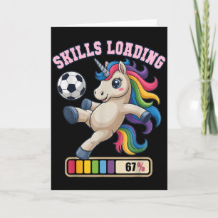 67 Fußball-Einhorn-Fähigkeiten Laden Nur Mädchen,  Karte