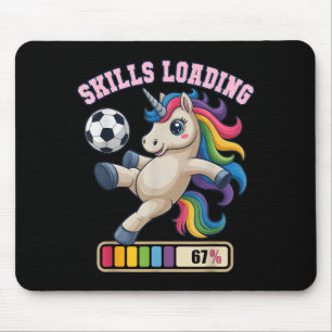 67 Fußball-Einhorn-Fähigkeiten Laden Nur Mädchen, Mousepad