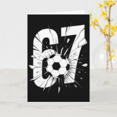 67 Fußball Sechs Sieben 6 7 Meme 67 _2 Karte (Gelbe Blume)