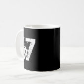 67 Fußball Sechs Sieben 6 7 Meme 67 _3 Kaffeetasse (Vorderseite Links)