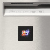 67 Fußball Sechs Sieben 6 7 Meme 67  Magnet (In Situ (Geschirrspüler))
