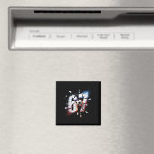 67 Fußball Sechs Sieben 6 7 Meme 67 Magnet (In Situ (Geschirrspüler))