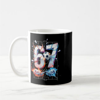 67 Fußball Sechs Sieben Fußball 6 7 Kinder Jungen Kaffeetasse