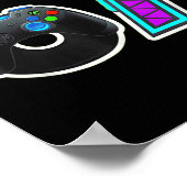 67 Gamer Console Controller Design  Poster (Ecke)