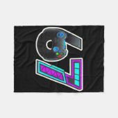 67 Gamer-Konsole-Controller-Design  Fleecedecke (Vorderseite (Horizontal))