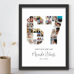 67. Geburtstag Nr. 67 Benutzerdefinierte FotoColla Poster<br><div class="desc">Feiern Sie 67. Geburtstag mit diesem personalisierten 67 Foto Collage Poster. Dieses individuell gestaltbare Geschenk eignet sich auch für Hochzeitsfeiern. Es ist eine großartige Möglichkeit, wertvolle Erinnerungen aus Ihrer Hochzeit und Ihrem verheirateten Leben zu zeigen. Das Poster enthält eine Collage von Fotos, die diese besonderen Momente erfassen, und kann mit...</div>