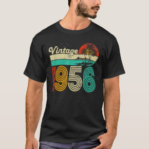 67. Geburtstag Vintag 1956 67 Jahre alte Männer Fr T-Shirt
