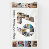 67. Geburtstagsfeier Nummer 67 Fotocollage Banner (Vertikal)
