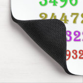 67. Geburtstagsfeiertage Mousepad (Ecke)