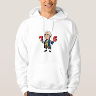67 George Washington 7-6 Six Seven Meme 67 Hoodie