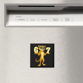 67 Gepard Meme Sechs Sieben Hände Bewegung Kinder Magnet (In Situ (Geschirrspüler))