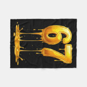 67 Gold Drip Funny Six Seven Meme Boys Kids 6 7 Dr Fleecedecke (Vorderseite (Horizontal))