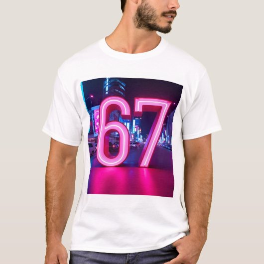 67 Grafisches T-Shirt (Vorderseite)