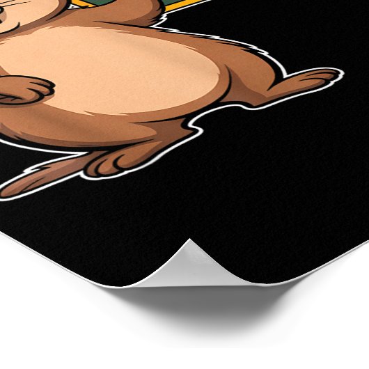 67 Groundhog Day 6-7 Meme Math Teacher Six Seven K Poster (Ecke)