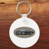 67 GTO_Black_Convt Schlüsselanhänger (Vorderseite)