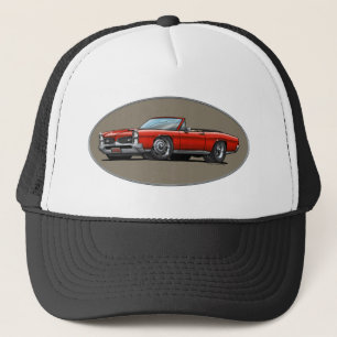 67 GTO_Red_Convertible Truckerkappe
