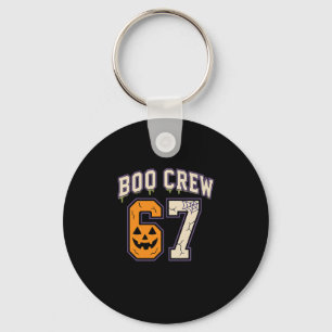 67 Halloween Boo Crew Sport Jersey Brainrot Meme  Schlüsselanhänger