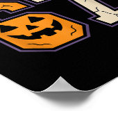 67 Halloween Boo Crew Srts Jersey Brainrot Meme Se Poster (Ecke)