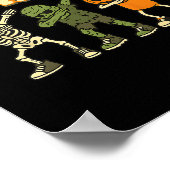 67 Halloween Bruh Funny Brainrot Meme Six Seven Bo Poster (Ecke)