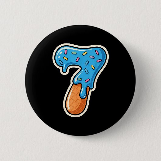 67 Halloween Costume Duo Matching Number 6 And 7 I Button (Vorderseite)