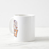 67 Halloween Einhorn Brainrot Meme Sechs Sieben Mä Kaffeetasse (Vorderseite Links)