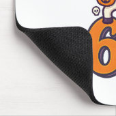 67 Halloween Einhorn Brainrot Meme Six Seven Mädch Mousepad (Ecke)