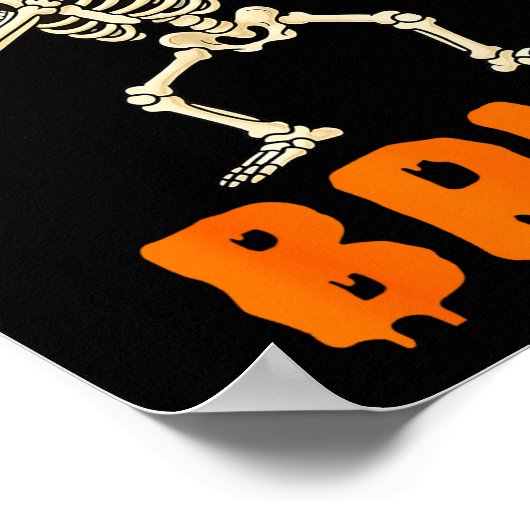 67 Halloween Funny Six Seven Meme Brainrot Pumpkin Poster (Ecke)