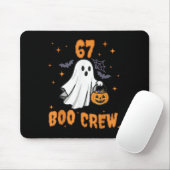 67 Halloween-Geist Boo-Crew lustig Brainro Mousepad (Mit Mouse)