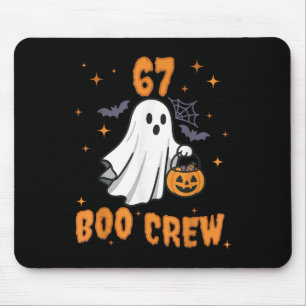 67 Halloween-Geist Boo-Crew lustig Brainro Mousepad