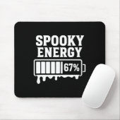67 Halloween Gruselenergie Brainrot Meme Sechs Sie Mousepad (Mit Mouse)