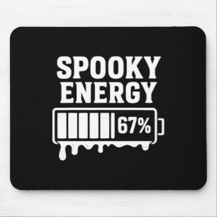 67 Halloween Gruselenergie Brainrot Meme Sechs Sie Mousepad