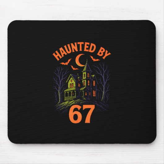 67 Halloween Kostüm Brainrot Lehrer 6-7 Meme Six Mousepad (Vorne)