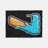 67 Halloween-Kostüm Duo mit den Nummern 6 und 7 O Fleecedecke (Vorderseite (Horizontal))