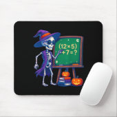 67 Halloween-Lehrer Skeleton Six Sieben Meme Math Mousepad (Mit Mouse)