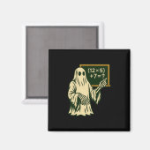 67 Halloween Lehrerin Ghost Six Sieben Meme Brainr Magnet (Vorderseite/Rückseite)