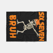 67 Halloween Lustiger Sechs Sieben Meme Brainrot K Fleecedecke (Vorderseite (Horizontal))