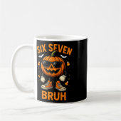 67 Halloween Lustiger Sechs Sieben Meme Brainrot K Kaffeetasse (Links)