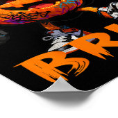 67 Halloween Lustiger Sechs Sieben Meme Brainrot K Poster (Ecke)