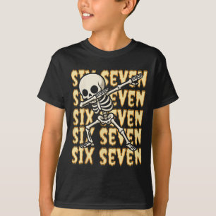 67 Halloween Lustiger Sechs Sieben Meme Brainrot S T-Shirt