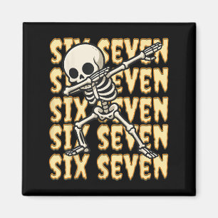 67 Halloween Lustiger Sechs Sieben Meme Gehirnverr Magnet