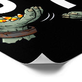 67 Halloween Mädchen Hexe sechs sieben 6 7 Meme Tr Poster (Ecke)
