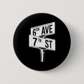 67 Halloween Matching Group Costume Six Seven Stre Button (Vorderseite)