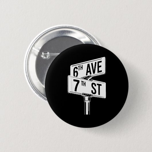 67 Halloween Matching Group Costume Six Seven Stre Button (Vorne & Hinten)