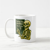 67 Halloween Math Funny Six Sieben Meme Brainrot S Kaffeetasse (Links)
