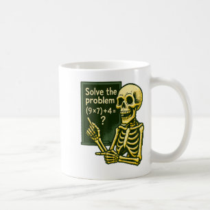 67 Halloween Math Funny Six Sieben Meme Brainrot S Kaffeetasse