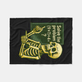 67 Halloween Mathe Lustig Sechs Sieben Meme Brainr Fleecedecke (Vorderseite (Horizontal))
