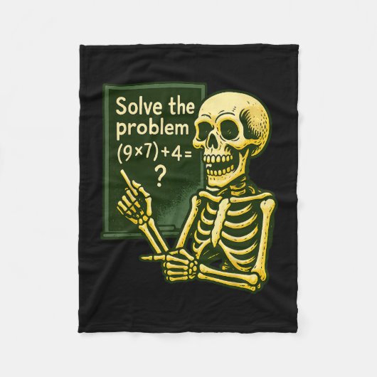 67 Halloween Mathe Lustig Sechs Sieben Meme Brainr Fleecedecke (Vorderseite)