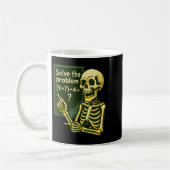 67 Halloween Mathe Lustig Sechs Sieben Meme Brainr Kaffeetasse (Links)