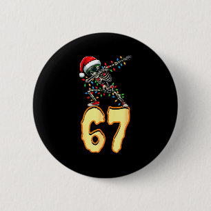 67 Halloween-Meme 6 7 Zahlen Sechs Sieben Lustige  Button