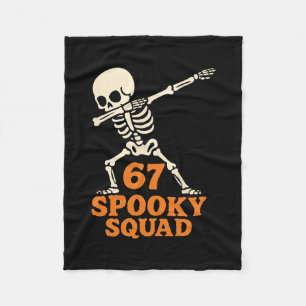 67 Halloween-Meme 6 7 Zahlen Sechs Sieben Lustige  Fleecedecke